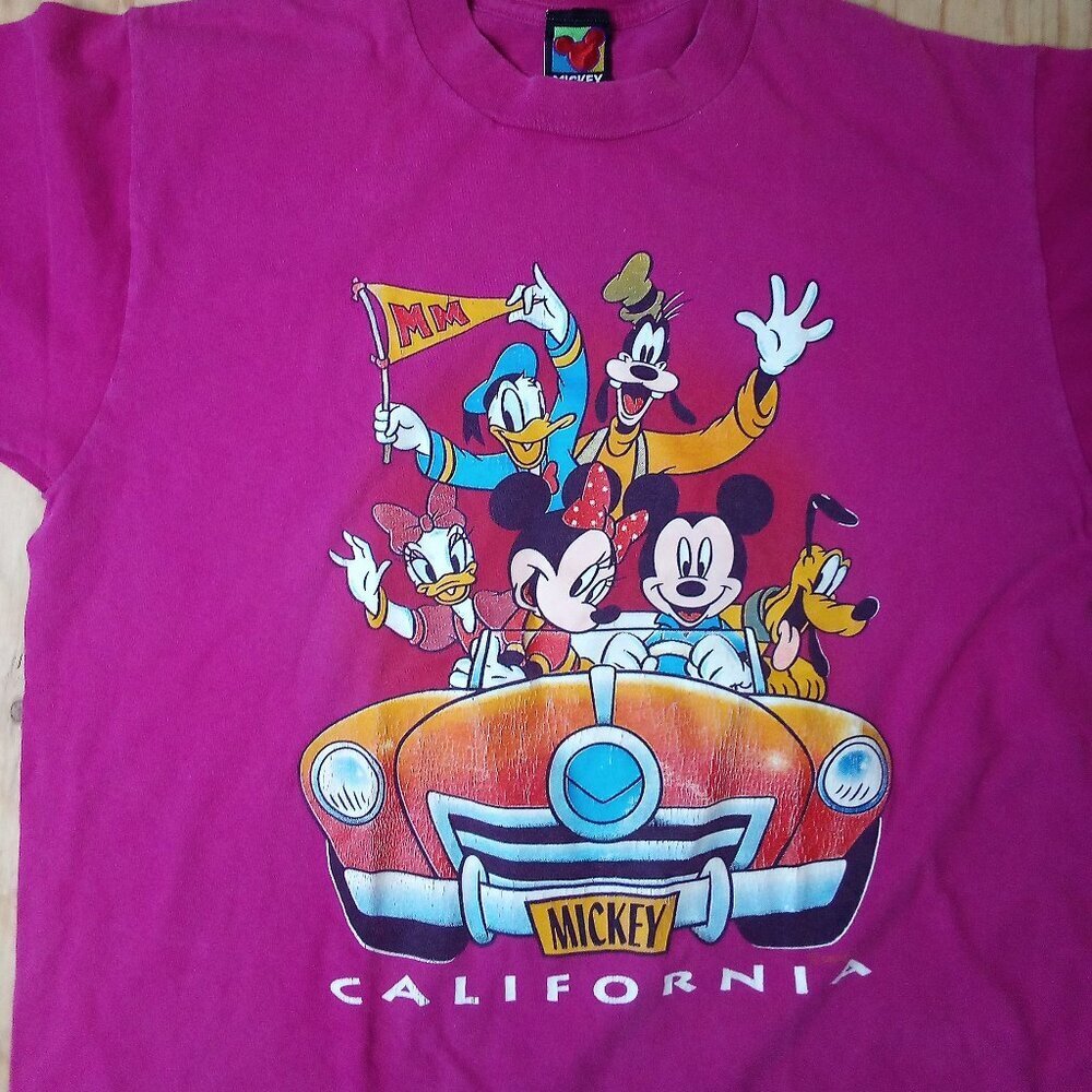 Vintage Mickey Unlimited California Goofy Minnie Donald T-Shirt